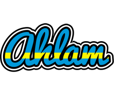 Ahlam sweden logo