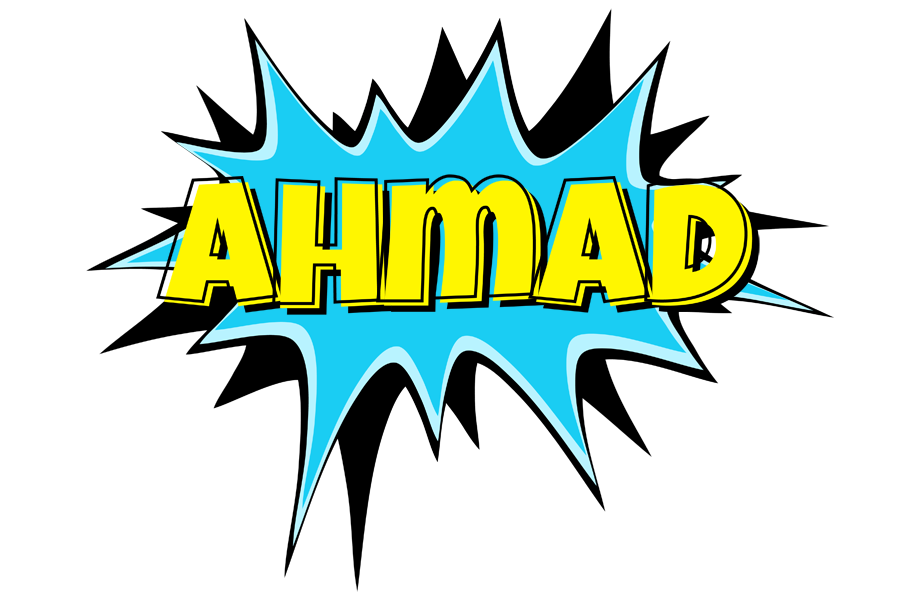 Ahmad amazing logo
