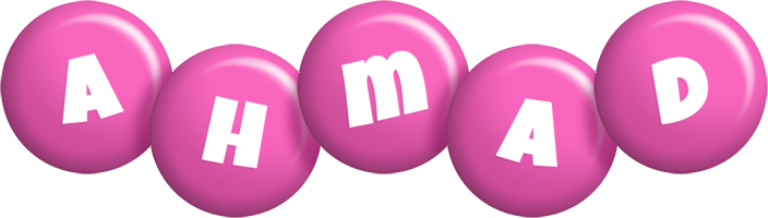 Ahmad candy-pink logo