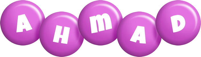 Ahmad candy-purple logo