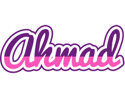 Ahmad cheerful logo