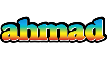 Ahmad color logo