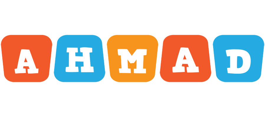 Ahmad comics logo
