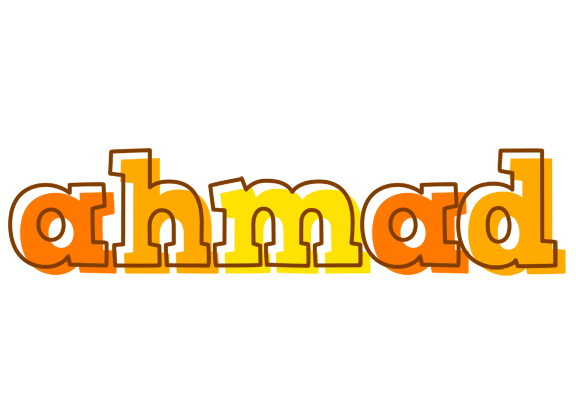 Ahmad desert logo