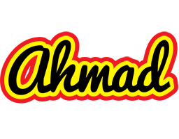 Ahmad flaming logo