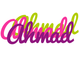 Ahmad flowers logo