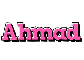 Ahmad girlish logo