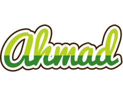 Ahmad golfing logo