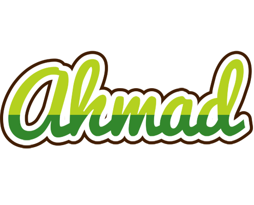 Ahmad golfing logo