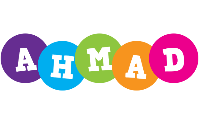Ahmad happy logo