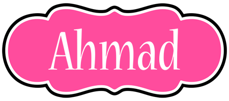 Ahmad invitation logo