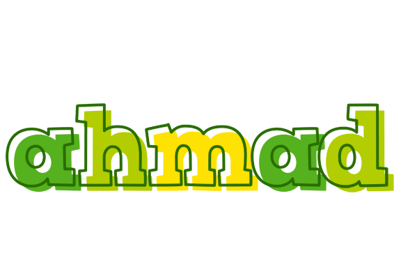 Ahmad juice logo