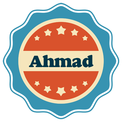 Ahmad labels logo