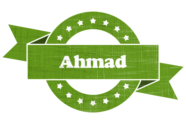Ahmad natural logo
