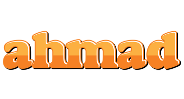 Ahmad orange logo