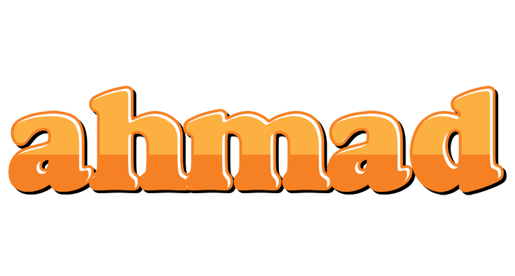 Ahmad orange logo