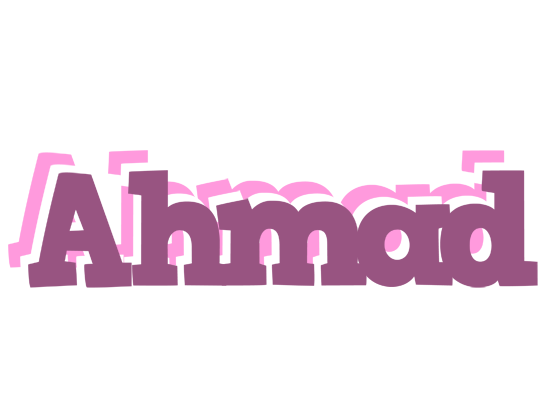 Ahmad relaxing logo