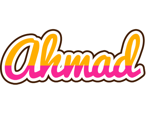 Ahmad smoothie logo
