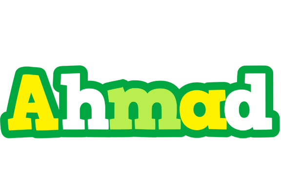 Ahmad soccer logo