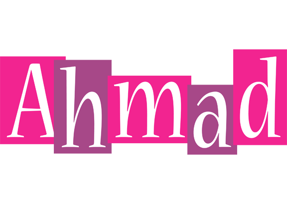 Ahmad whine logo