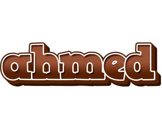 Ahmed brownie logo