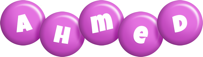 Ahmed candy-purple logo