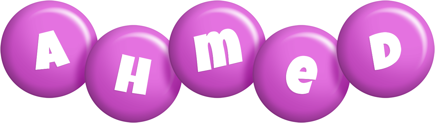 Ahmed candy-purple logo