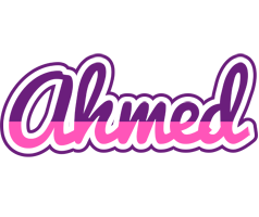 Ahmed cheerful logo