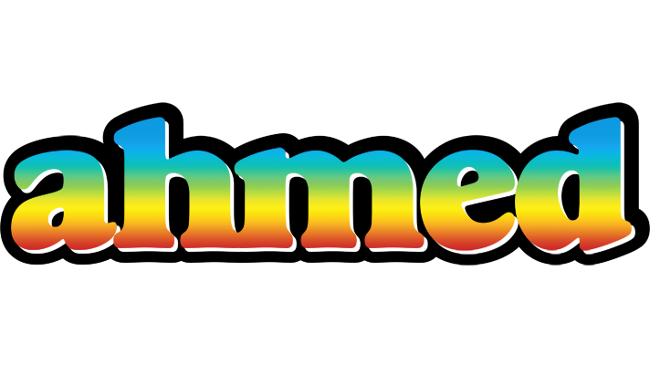 Ahmed color logo