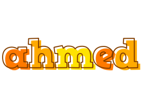 Ahmed desert logo
