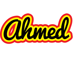 Ahmed flaming logo