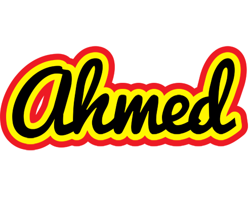 Ahmed flaming logo