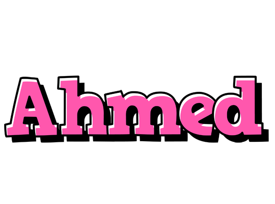 Ahmed girlish logo