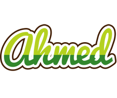 Ahmed golfing logo