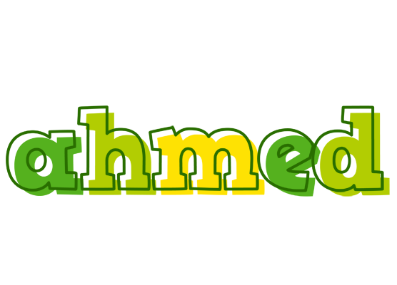 Ahmed juice logo