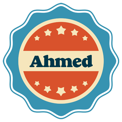 Ahmed labels logo