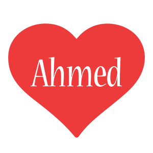 Ahmed love logo
