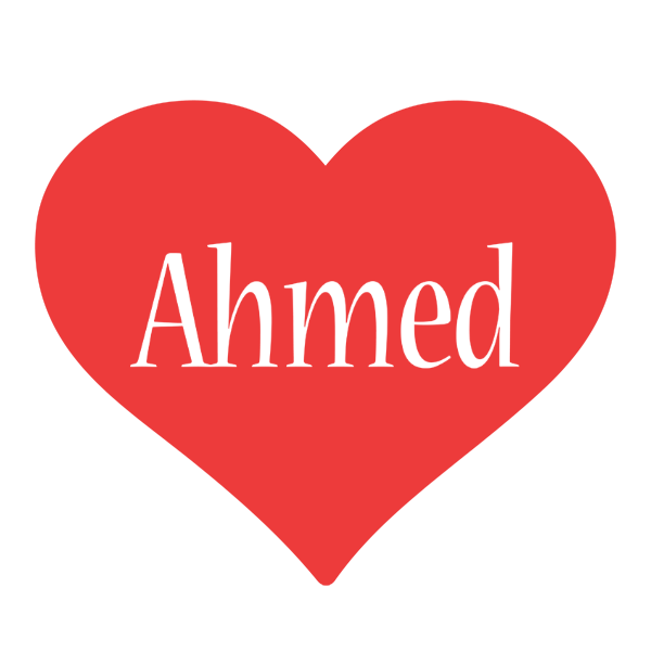 Ahmed love logo
