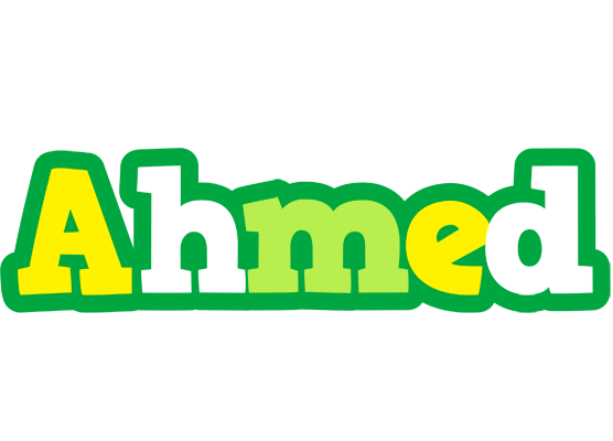 Ahmed soccer logo
