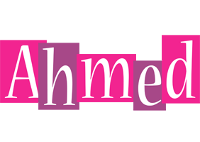 Ahmed whine logo