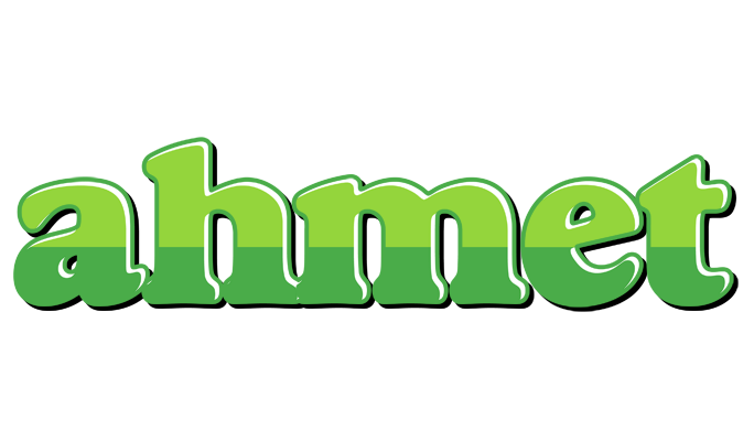 Ahmet apple logo