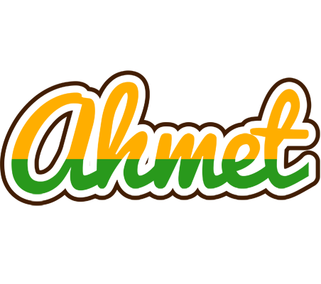 Ahmet banana logo