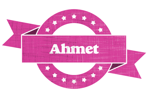 Ahmet beauty logo