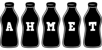 Ahmet bottle logo