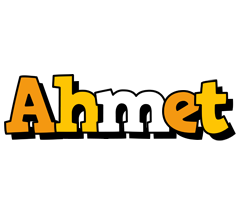 Ahmet cartoon logo