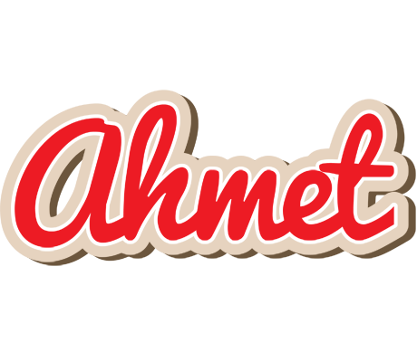 Ahmet chocolate logo
