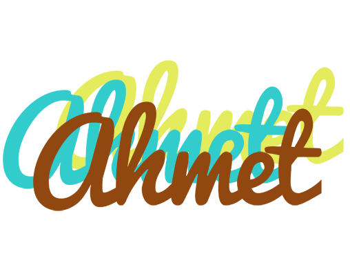 Ahmet cupcake logo