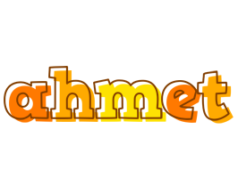 Ahmet desert logo