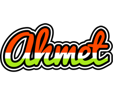 Ahmet exotic logo