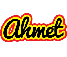 Ahmet flaming logo